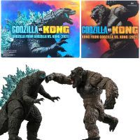 2021 King Kong Vs Godzilla Action Figure ภาพยนตร์รุ่น Movable Joints Chimpanzees Gojira Figma ของเล่นเด็กของขวัญเด็ก