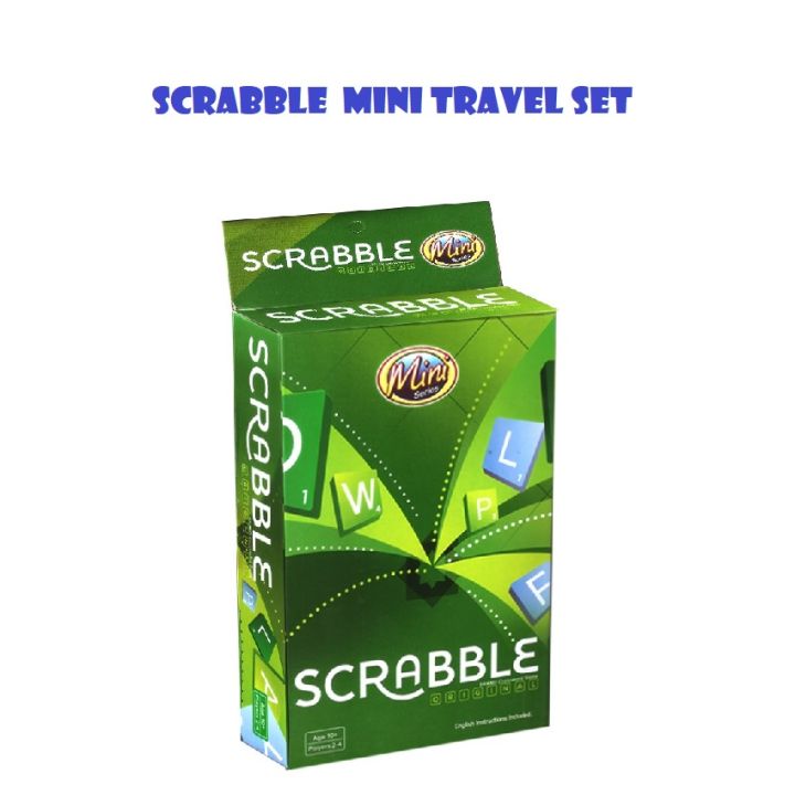 SCRRABLE Mini Original Box Brand Crossword Boardgame Travel Set Lazada