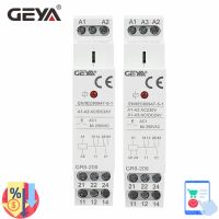 GEYA สวิตช์ระดับกลาง GR8-208รีเลย์ช่วย8A 2SPDT 12V 24V 48V 110V 220V รีเลย์โมดูลนางดิน