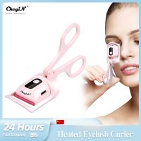 ♈❀▤ CkeyiN Electric Eyelash Curler Long-lasting Heated Eyelash Curler LCD Display Temperature Control Lifting Eyelash Makeup Product