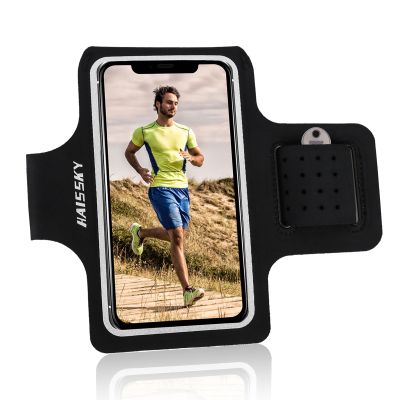 ☼ HAISSKY 198 Running Sport Armband For Samsung S22 S21 Ultra Waterproof On Hand Phone Arm Bag Brassard For iPhone 13 12 Pro Max