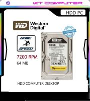 HDD FOR DESKTOP PC Western Digital WD BLACK 500GB HDD SATA-III 7200RPM 3.5-inch Internal Hard Drive