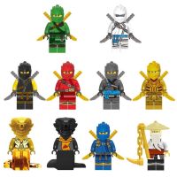 10pcs / set Ninjago Small Building Blocks Figure Finger Toy Set For Children Gift