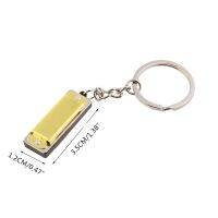 Harmonica KeychainSpecial 8 4 Holes Keychain Harmonic Keyring Keys Holder Pendant Musical