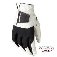 [พร้อมส่ง] ถุงมือกอล์ฟสำหรับผู้ชายถนัดซ้าย ความทนทานสูง Mens Golf Left-Handed Resistance Glove White And Black