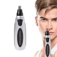 กรรไกรตัดจนจมูก และขนหู ที่ตัดขนหู สวิทซ์เปิด ปิดในตัว ใช้ถ่าน 2A 2ก้อน  Nose &amp; Ear Hair Trimmer ที่ตัดขนจมูกไฟฟ้า เครื่องตัดขนจมูก