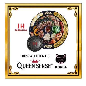 Queen Sense Korean BBQ Samgyeopsal Non-Stick All powerful Stovetop Grill Pan