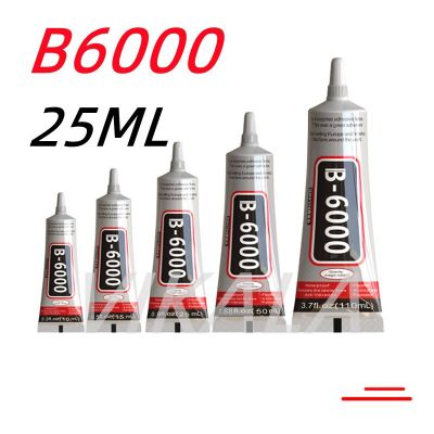 25ML Bulaien B6000 Clear Contact Phone Repair Adhesive Multipurpose DIY Epoxy Resin Adhesive Glue With Precision Applicator Tip Adhesives Tape