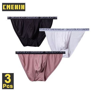 [CMENIN Official Store] ORLVS 3Pcs Modal ลำดับสะโพกยกกางเกงผู้ชาย จ็อกสแตรป กางเกงมาใหม่บุรุษกางเกง Freegun OR6102