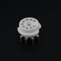 10PCS PCB 9Pin Ceramic B9A Vacuum Tube Socket Audio HIFI DIY Amps for 12AX7 12AU7 12AT7 ECC81 ECC82 ECC83