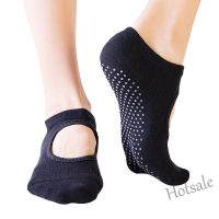 【hot sale】✐☏ C04 1 Pairs High Quality Yoga Socks Non-slip Backless Breathable Ballet Socks