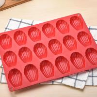 1PC Mini Even Food Grade Madeleine Silicone Cake Mould Cookie Mold DIY Shell Baking Pan Mould Kitchen Bakeware Accessories