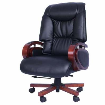 เก้าอี้ผู้บริหารเบาะหนัง VANABY // MODEL : OCLS-314 ดีไซน์หรู สินค้าขายดีอันดับ 1