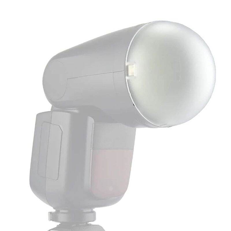 AKR11 Dome Diffuser Compatible for Godox H200R Round Flash Head Godox