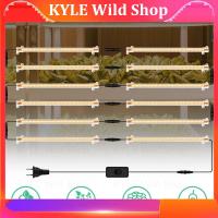 KYLE Wild Shop 30cm Sunlight Full Spectrum LED Grow Light Greenhouse Phytolamp Plants Lamp For Seedling Flower Indoor Cultivation Growth Lights