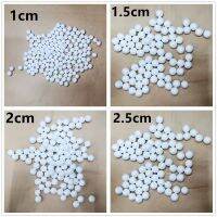 1/1.5/2/2.5/3cm white Modelling foam balls Craft Polystyrene Styrofoam balls Decorative Foam Round Balls