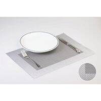 [ส่งไวจากไทย]เสื่อรองจาน ที่รองจาน PVC Placemat ทนความร้อน เข้าเครื่องล้างจานได้ ขนาด 30x45cm. #Twin Fish รหัส PPM-124