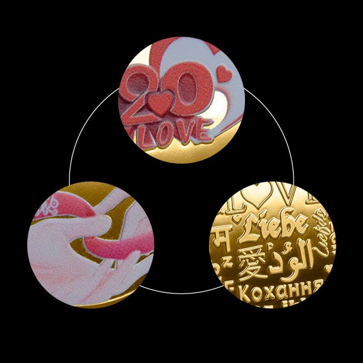 flowerslin-520-i-love-you-commemorative-coin-of-romantic-love-hand-in-hand-loveheart-coin-souvenir-qixi-valentines-day-gift