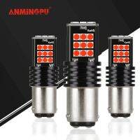 【CW】ANMINGPU 2x Signal Lamp P21/5W Led 1157 Brake Backup Light Bulb 3030SMD Ba15s Led P21W Bau15s Bay15d Led Canbus Lamp For Car Red