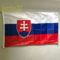 ZXZ free shipping Slovakia national flag 3x5ft 90x150cm Polyester Slovakia Flag banner indoor outdoor hanging flag
