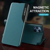 Aweven เคสแบบพับปิดได้สำหรับ iPhone 12 Pro Max iPhone 11 Pro Max iPhone Se3เคสสมาร์ทวิวหนังพลิกโทรศัพท์ iPhone 12 Mini iPhone 12 Pro iPhone 11 Pro ขาตั้งหนังสือแม่เหล็กเคสโทรศัพท์