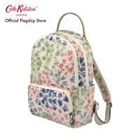 Warm Cream Painted Bluebell Pocket Backpack กระเป๋า กระเป๋าสะพาย กระเป๋าสะพายหลัง กระเป๋าสีครีม กระเป๋าแคทคิดสตัน