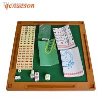 ✎●℗ 6 In 1 Mahjong Folding Plastic Boxes Majiang Set Table Game Mah-jong Poker Travelling Indoor Entertainments Board Games