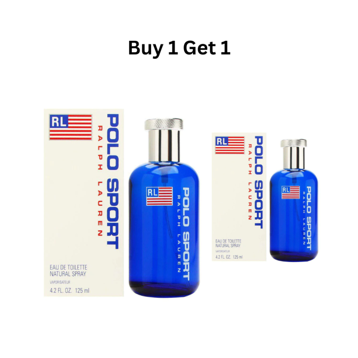 Buy 1 Get 1 Pollo Sport Perfume For Men 125ml | Lazada PH