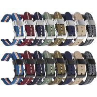 〖Bar watchband〗18มม. 20มม. 22มม. 24มม. NylonWrist BandMetal Buckle Hoop ForS3Watch GT2/2e /Pro สำหรับ Seiko