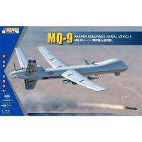 K72004จลน์โมเดลเครื่องบิน MQ-9 1/72เก็บเกี่ยวพาหนะบนอากาศไม่ต้องมีคนขับชุดหุ่นประกอบของเล่นสำหรับโมเดล Hoy คอลเลกชัน DIY