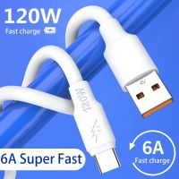 [3C electronic digital]  120W 6A ความเร็วสูง iPhone Realme Xiaomi Huawei OPPO แฟลชชาร์จ Type C USB Micro Data Cord ที่ชาร์จแบตเตอรี่โทรศัพท์