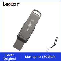 D400 Lexar 128GB Typec OTG 3.1แฟลชไดร์ฟ USB 64GB U Disk 32GB Pendrive รถ256GB มินิสำนักงานปากกาไดรฟ์โลหะสำหรับโทรศัพท์