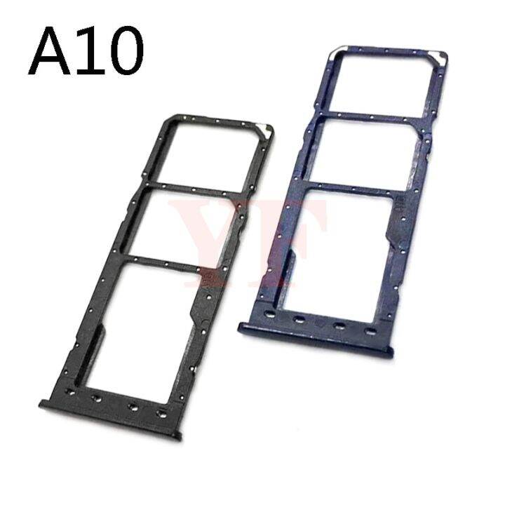 สำหรับ-samsung-galaxy-a10-a20-a30-a40-a50-a60-a70-a605f-a705f-a80แกนซิมช่องเสียบบัตร-a2ซิมที่ใส่ถาดซ็อกเก็ตเครื่องอ่านการ์ด-lkt37121อะไหล่ทดแทน