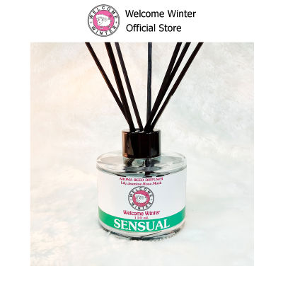 WelcomeWinter ก้านไม้หอมปรับอากาศกลิ่นน้ำมันหอมระเหย Essential Oil Sensual REED DIFFUSER 110 ml