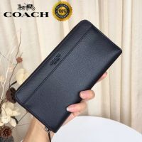 Long Wallet Men Zipper Wallet Fashion Lychee Pattern Limited Time Offer