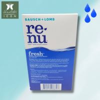 Renu Fresh 120 ml. รีนิว เฟรช น้ำยาล้างคอนแทคเลนส์ 120 มล. พร้อมตลับใส่เลนส์