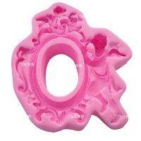 Angel Hold Frame Cooking Tools Decoration Silicone Fondant Sugar Craft Molds DIY Cake Candy Chocolate Decorating H680