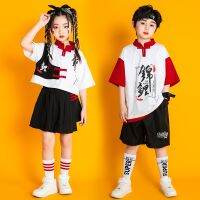 [COD] Childrens Costumes New Years Day Boys Chinese Loose Performance Cheerleading