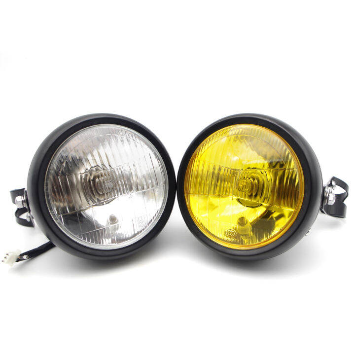 Motorcycle Headlight Halogen Bulb Cover For HONDA crm 250 bros 160