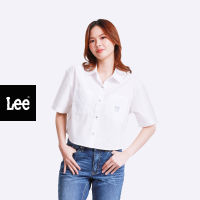 LEE เสื้อเชิ้ตแขนสั้นผู้หญิง คอลเลคชั่น Lee X-Line ทรง SEASONAL รุ่น LE F323WSHSX27