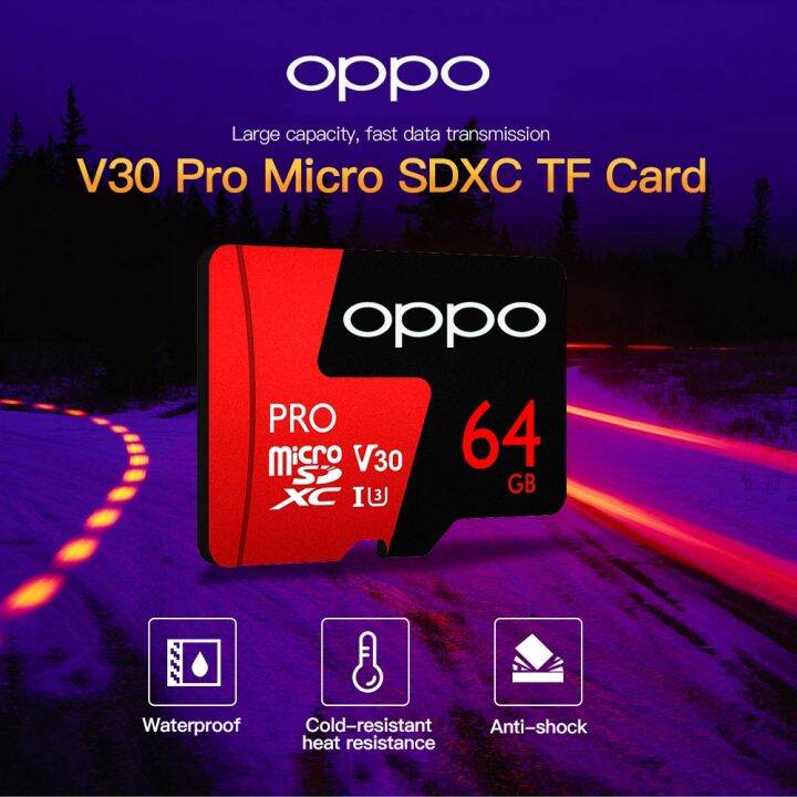 สินค้าดั้งเดิม-ฟรี-cod-oppo-pro-การ์ด-micro-sd-u3-v30-sdhc-sdxc-tf-การ์ดความจำ1tb-512gb-256gb-128gb