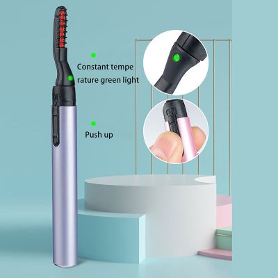 Electric Eyelash Curler Roller Portable Safety Heated Eyelashes Curler Eye Lashes Grafting Long Lasting Makeup Tools No Battery