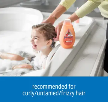  Johnson's Baby Curl-Defining, Frizz Control, Tear-Free Kids'  Shampoo with Shea Butter, Paraben-, Sulfate- & Dye-Free Formula,  Hypoallergenic & Gentle for Toddler's Hair, 13.6 fl. oz : Baby