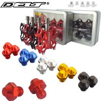 20/60/100PC Outdoor Mountain Bike Bicycle Pedal Bolts Screw Aluminum Alloy Fixed Stud Gear Anti Skid M4 Pin Nail Foot parts