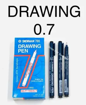 Jual SNOWMAN DRAWING PEN PERMANENT