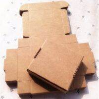 100pcs Kraft paper gift packaging box custom carton cardboard box handmade soap Jewelry Candy packages paper box small