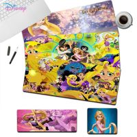 Disey Tangled ราพันเซล Mousepad ตลกสวยงามอะนิเมะแผ่นรองเมาส์ Kawaii โต๊ะสาววัยรุ่นขนาดห้องนอน