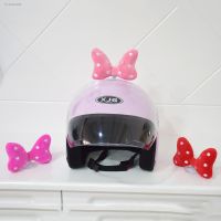 ⊕ Cute Helmet Bow-knot Decoration Motorcycle Helmet Children Girls Lady Helmet Butterfly Knot Riding Helmet Sticker Accessories