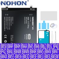 NOHON Battery For Xiaomi Mi 11T Pro 8 SE 9 9T 10 Ultra Redmi Note 5 7 BM58 BM3M BM3L BN4A BP42 BM4M BN46 BM4V BM4T BM4X Bateria bp039tv