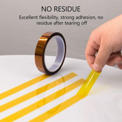 Heat Transfer Tape Polyimide Film Heat Resistant Tape  High Temperature Thermal Tape for  Electronics Soldering Sublimation Adhesives  Tape